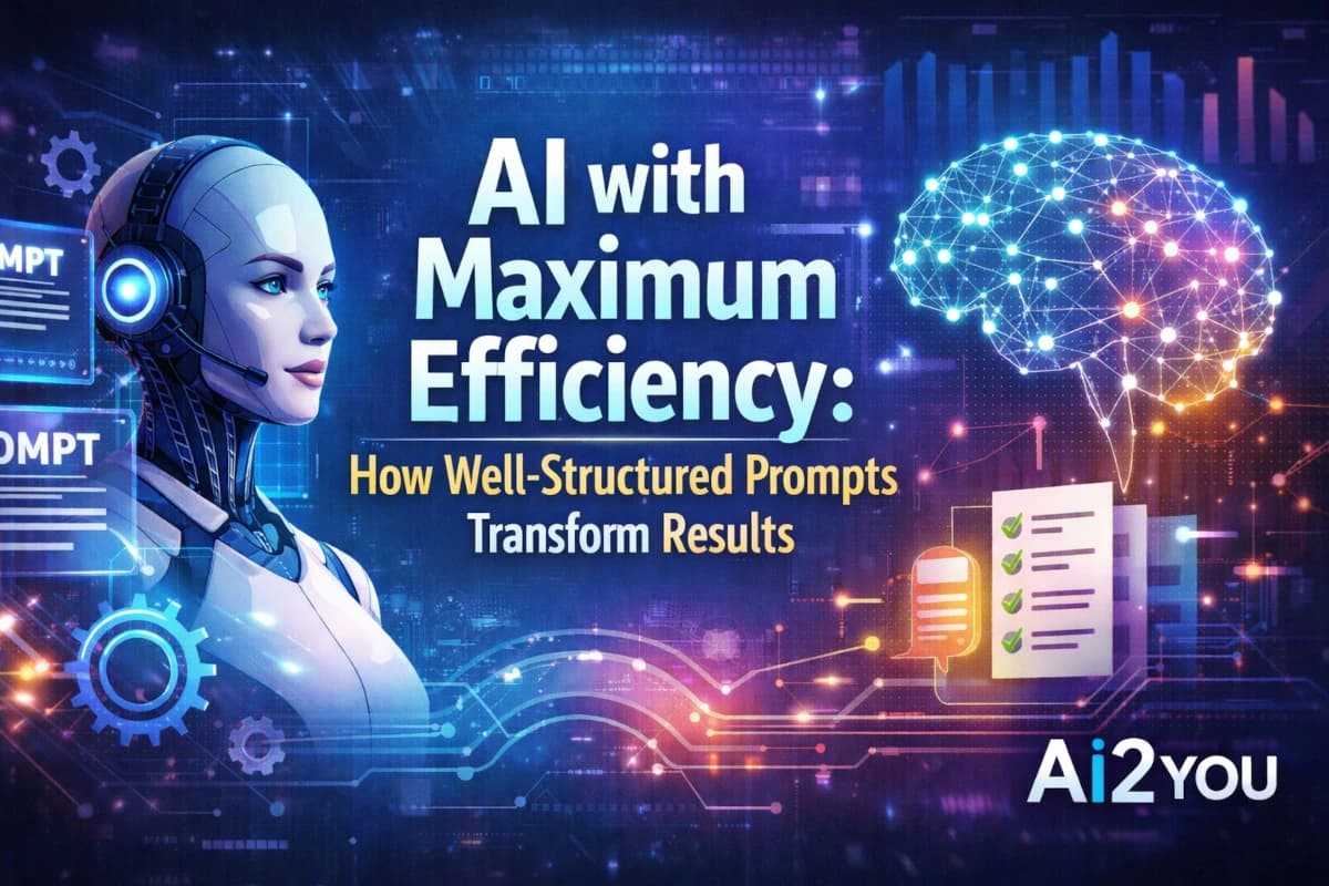 AI with Maximum Efficiency: How Well-Structured Prompts Transform Results